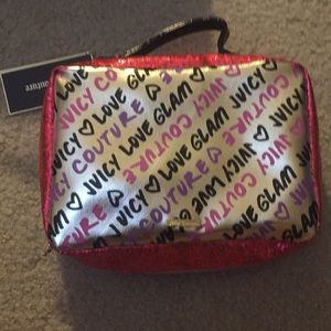 Juicy couture makeup bag